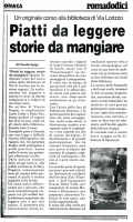 1992 Roma Roma12 Piatti da leggere